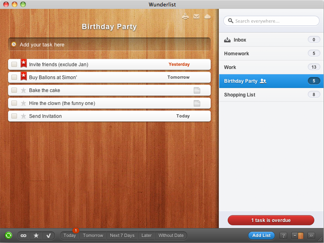 Wunderlist